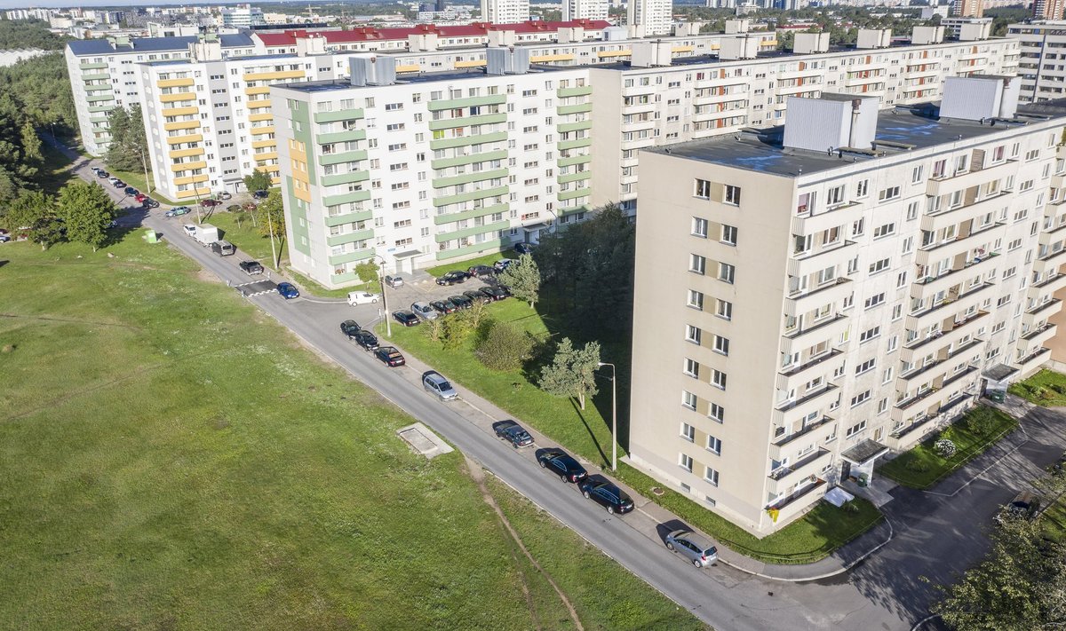 Droonipildid Tallinna magalatest