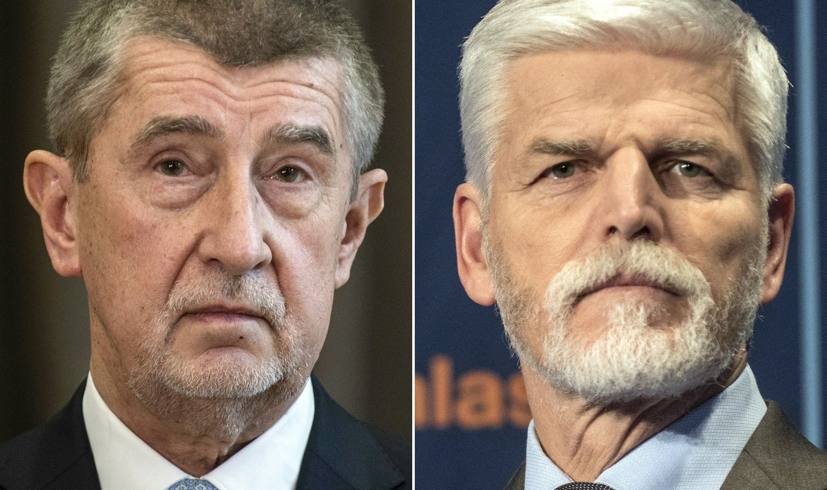 Andrej Babiš (vasakul) ja Petr Pavel