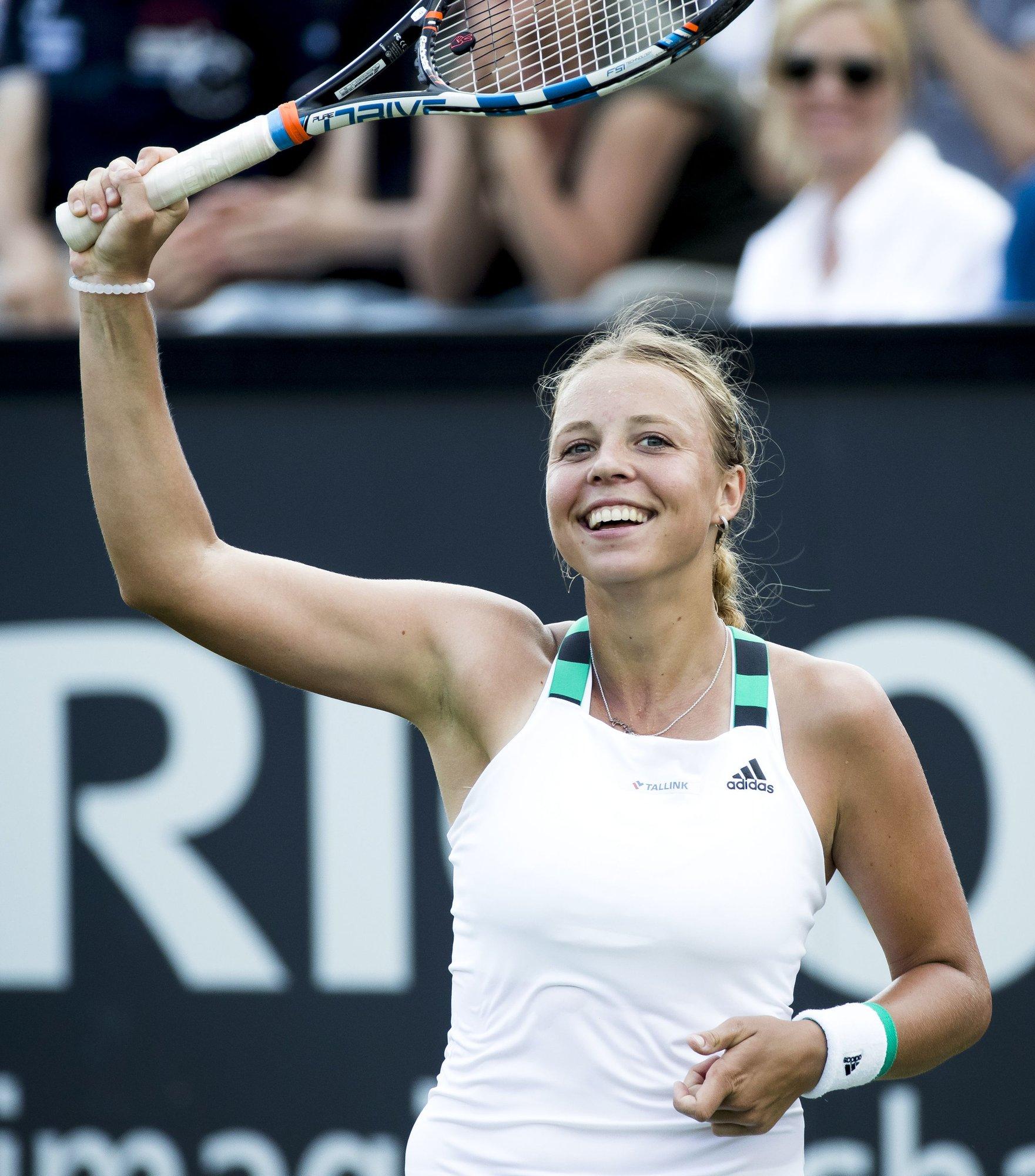 SUPER! Anett Kontaveit Pääses Esimest Korda Wimbledonis Teise Ringi ...