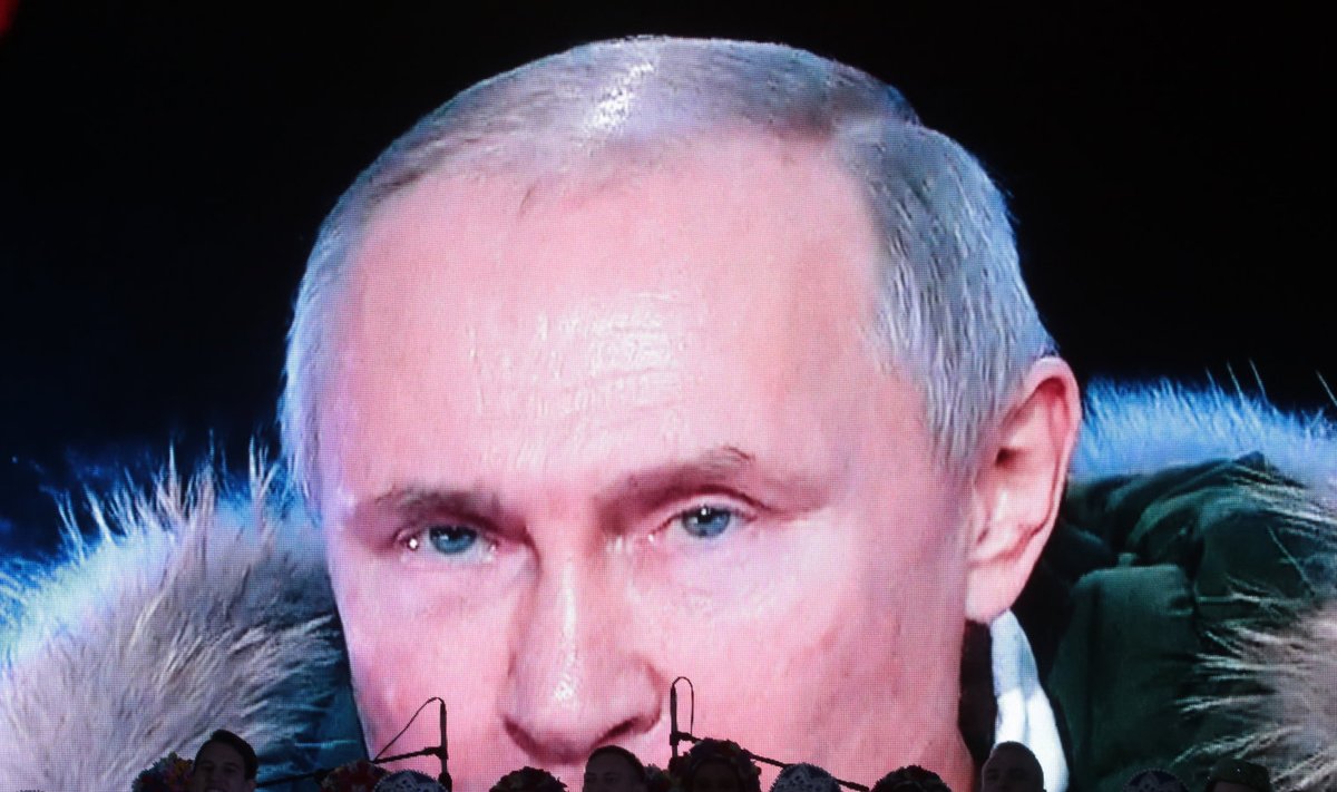 Putin esineb videosilla vahendusel krimlastele