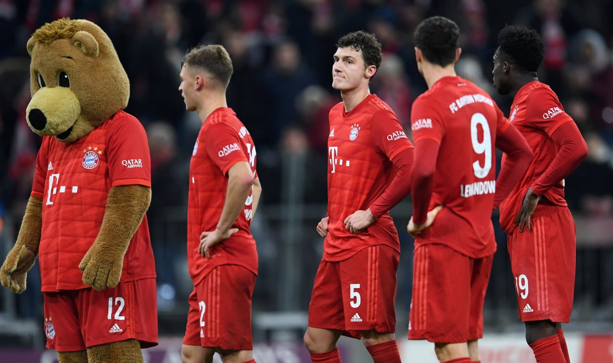 Müncheni Bayern pidi sedapuhku kaotuse vastu võtma.
