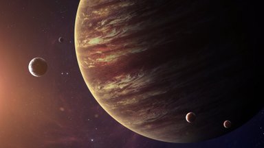Ülikuum rauaaurune Ekso-Jupiter tiirutab kummuli