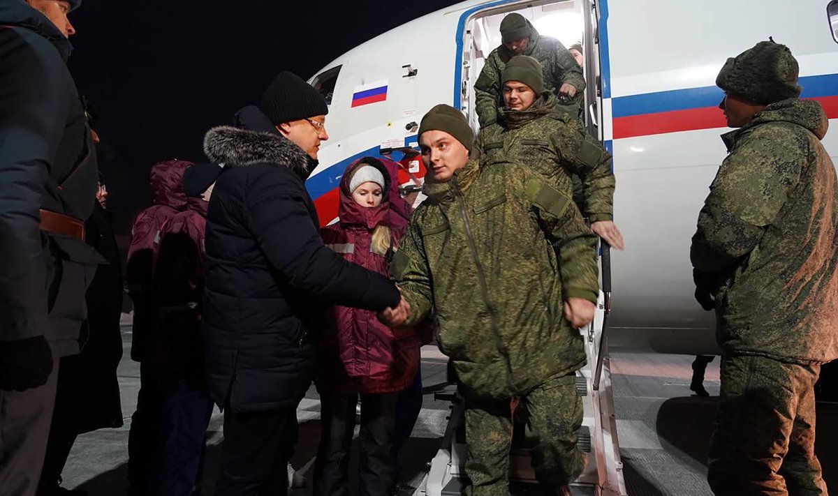 VABATAHTLIK RAHUVALVEMISSIOON: Kui seni on Venemaa ajateenijate sõtta saatmisest suuresti hoidunud, siis edaspidi võib „vabatahtlikke“ Vene rahuvalvemissioonidele saata.