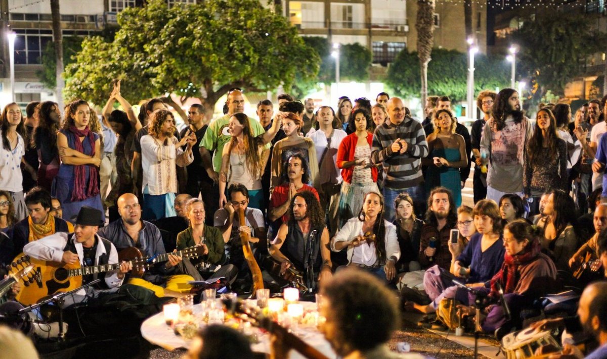 Väelaulude õhtu UNITE Tel Avivis aastal 2015