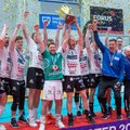 BLOGI JA FOTOD | Tartu krooniti pika pausi järel Eesti võrkpallimeistriks, peatreener Rikberg võitis kohe avakatsel