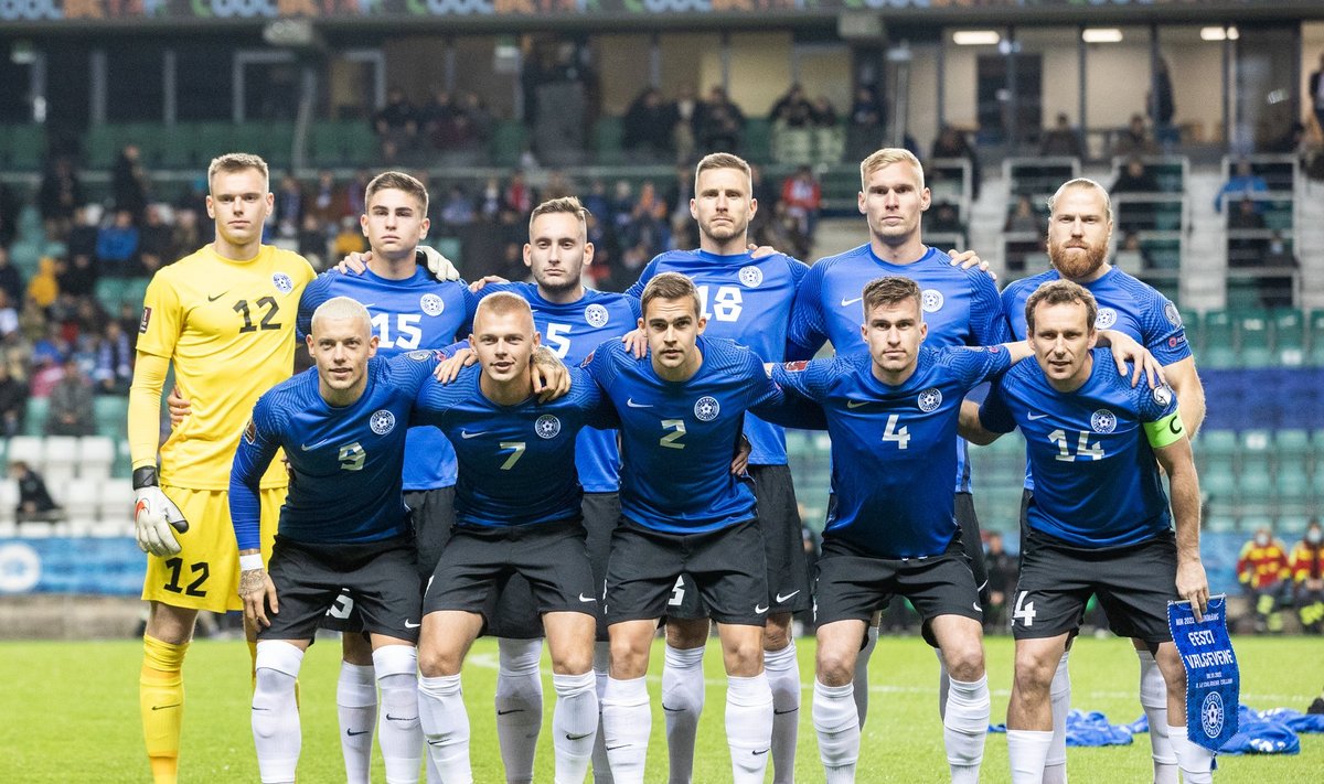 Eesti - Valgevene jalgpalli MM-valikmäng A. Le Coqil