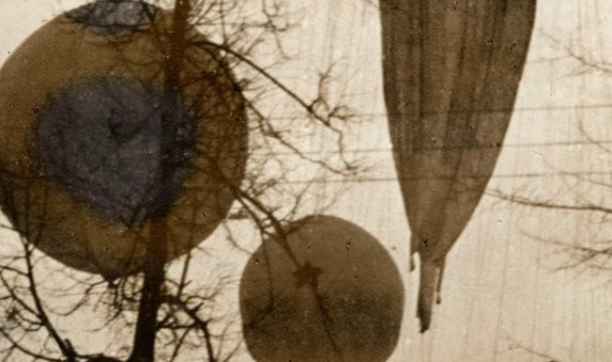 VENE ÕHUPALLID: Niisugune ümmargune Vene õhupall maandus 1933. aasta veebruaris Hiiumaale.