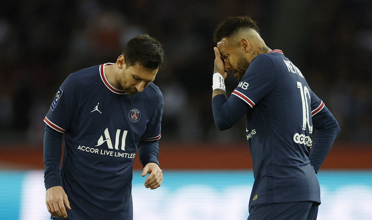 Lionel Messi ja Neymar võivad suvel PSG-st lahkuda.