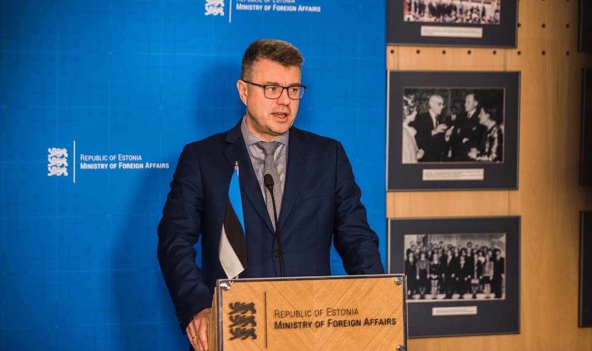 Министр иностранных дел Урмас Рейнсалу