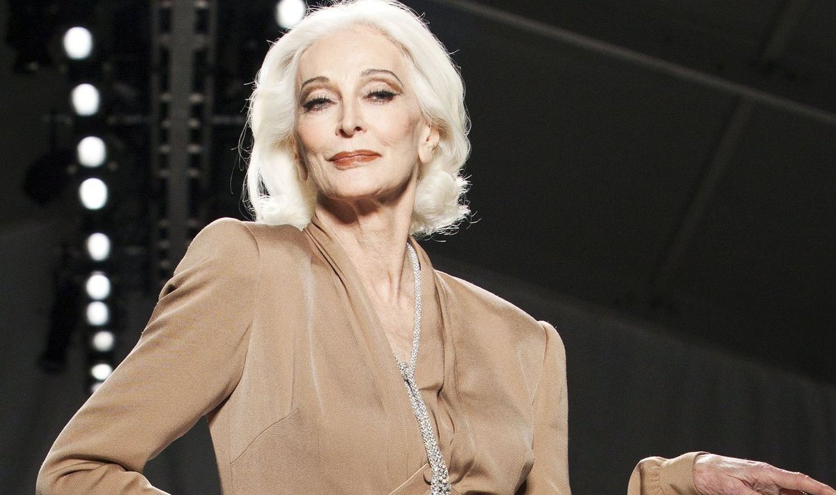 91-aastane supermodell Carmen Dell’Orefice