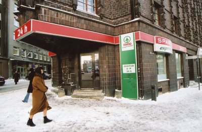Spar kauplus 90ndatel Tallinnas