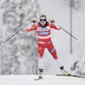 Therese Johaug jälitussõidus konkurentidele võimalust ei jätnud, Norrale kolmikvõit