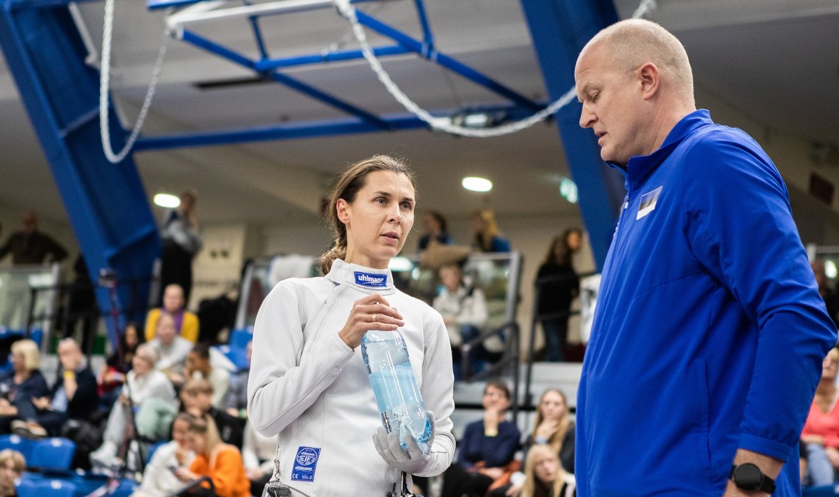 Irina Embrich ja Kaido Kaaberma.