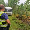 В лесу под Элва полиция обнаружила трех туристов, которые хотели незаконно проникнуть на ралли