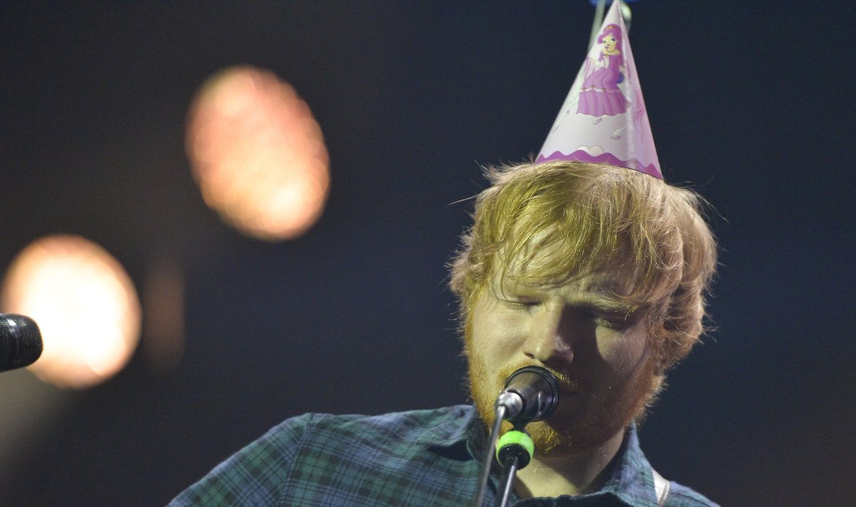 Ed Sheerani kontsert Saku Suurhallis