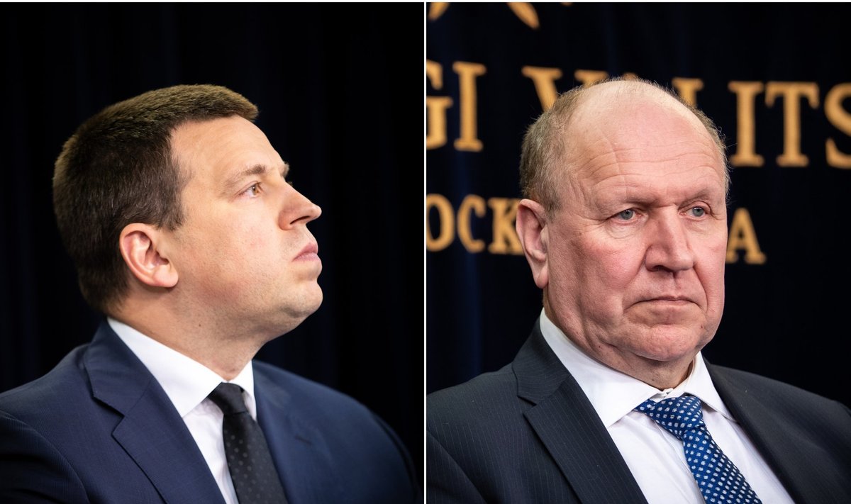 Jüri Ratas ja Mart Helme.