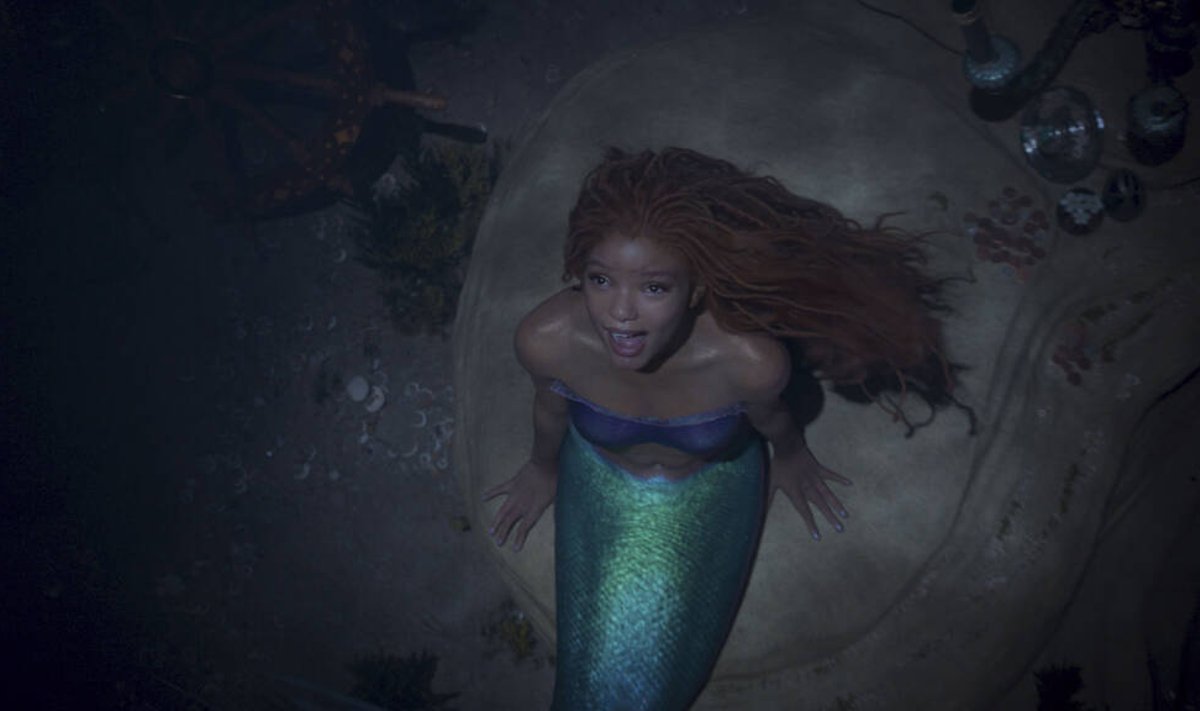MUSTANAHALINE MERINEITSI: 2023. aastal linastuvas mängufilmis „Väike merineitsi“ kehastab peategelast mustanahaline näitleja Halle Bailey.