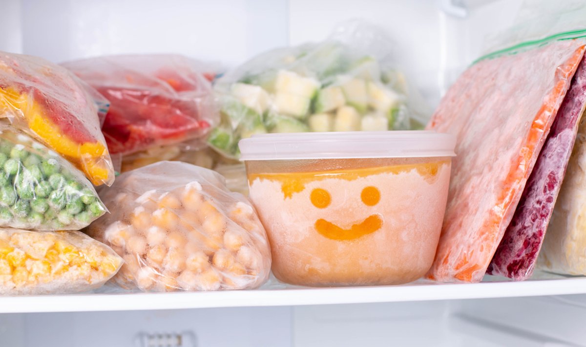 Frozen,Food,In,The,Freezer.,Frozen,Vegetables,,Soup,,Ready,Meals