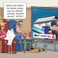 Olümpia karikatuur | Eesti avas medaliarve