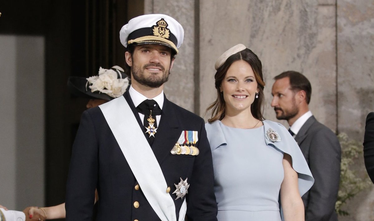 Prints Carl Philip ja tema abikaasa Sofia 2016. aastal.