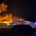 VIDEO | Lätis põles Depo kauplus-ladu maani maha