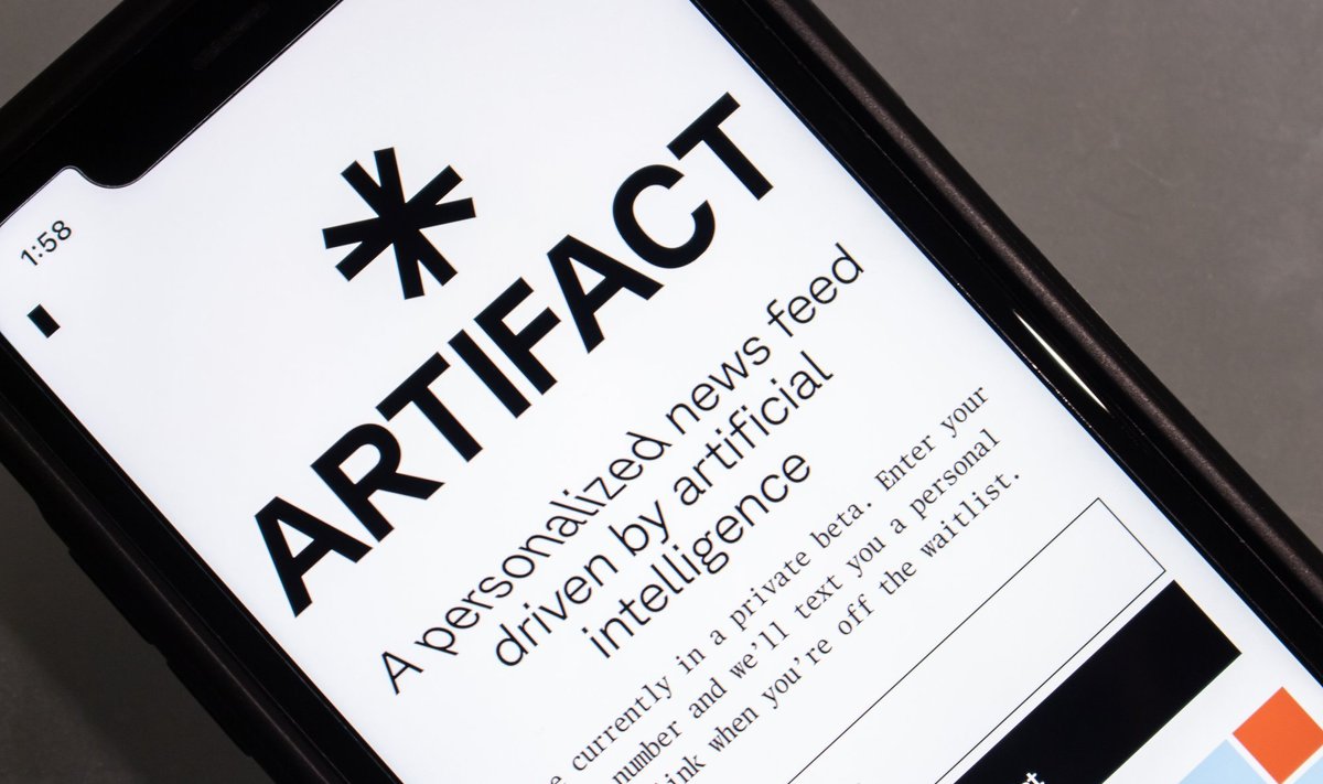 Instagrami asutajad plaanivad luua uue rakenduse Artifact.