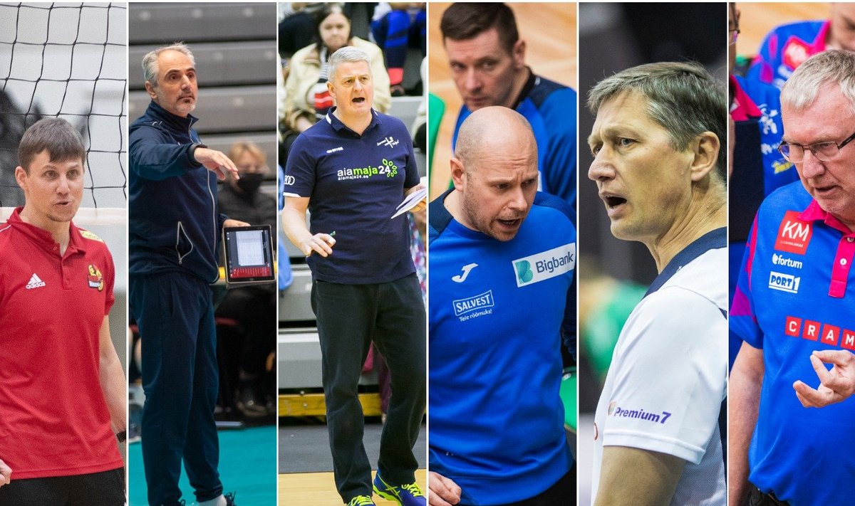 Rainer Vassiljev, Ioannis Kalmazidis, Urmas Tali, Alar Rikberg, Andrei Ojamets, Avo Keel.