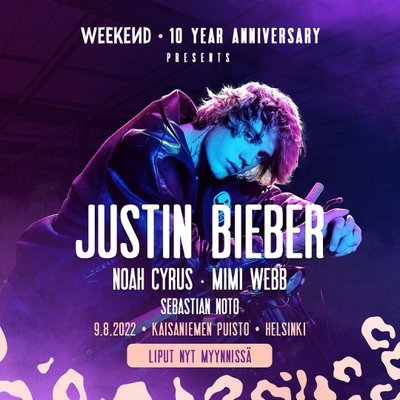 Justin Bieberi turnee "Justice World Tour"