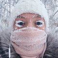 FOTOD | Jalutuskäik -47 kraadises pakases! Jakutski tüdruku fotost sai tõeline internetihitt