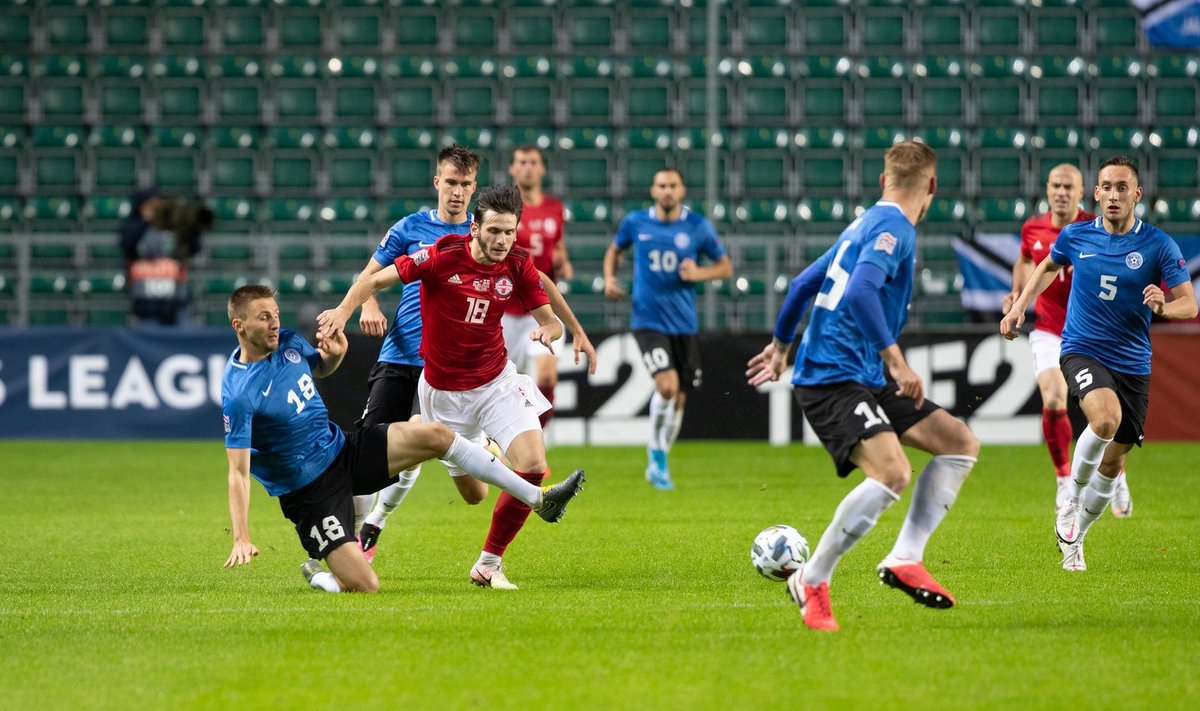 Eesti - Gruusia jalgpallikoondiste kohtumine