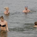 FOTOD: Lõunapaus tehtud! Põhja-Tallinnas kastavad IT-töötajad igapäevaselt end külma vette