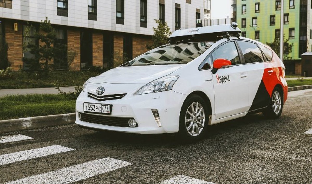 Yandexi isejuhtiv auto