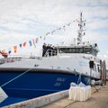 ФОТО: Департамент полиции и погранохраны получил новый патрульный корабль