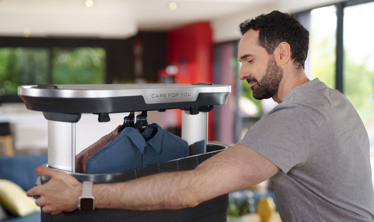 Tefal Care for You hoolitseb selle eest, et uue päeva rõivad oleksid hommikul alati täiuslikult värsked ja kortsuvabad.