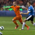 Wesley Sneijder pääses viimasel hetkel Hollandi koondisse ja tuleb siiski Eestisse