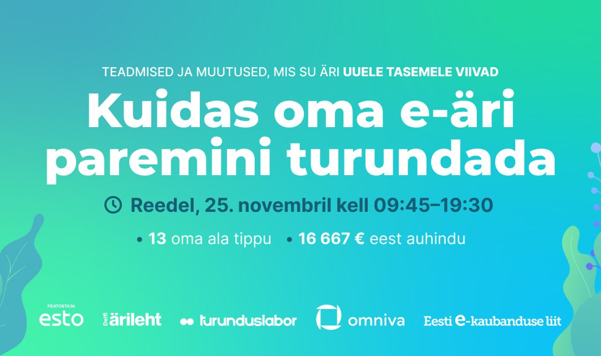 Kuidas oma e-äri paremini turundada?