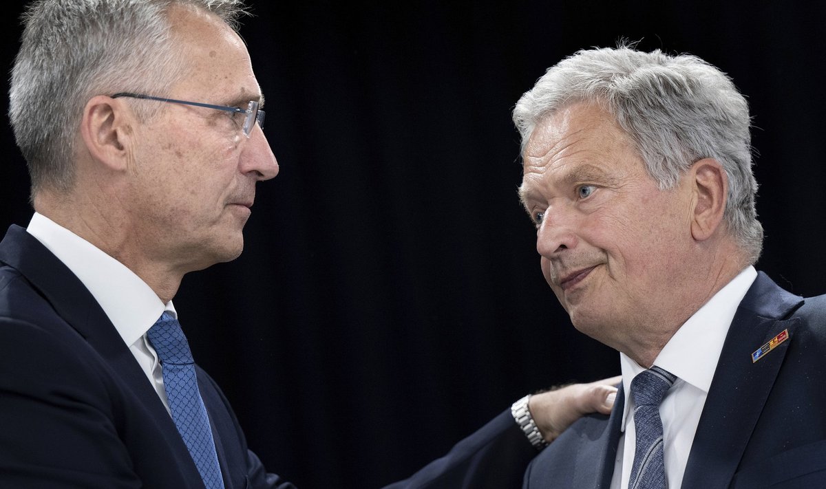 NATO peasekretär Jens Stoltenberg ja Soome president Sauli Niinistö võivad üksteist peagi liitlaseks nimetada.