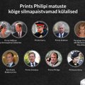 SUUR ÜLEVAADE | Prints Philipi matuste 30 külalist: kellele tähelepanu pöörata? Miks on kutsutud salapärane krahvinna Penelope?