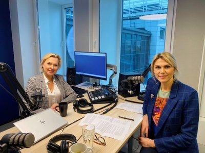 Podcast "Reaalsuskontroll": stuudios on Ingrid Veidenberg ja Urve Palo