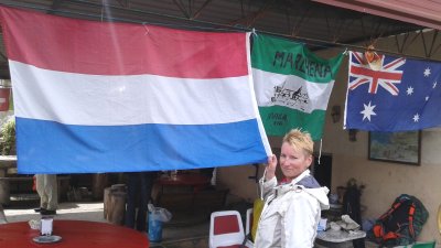 Leidsin ühes välikohvikus Hollandi lipu.