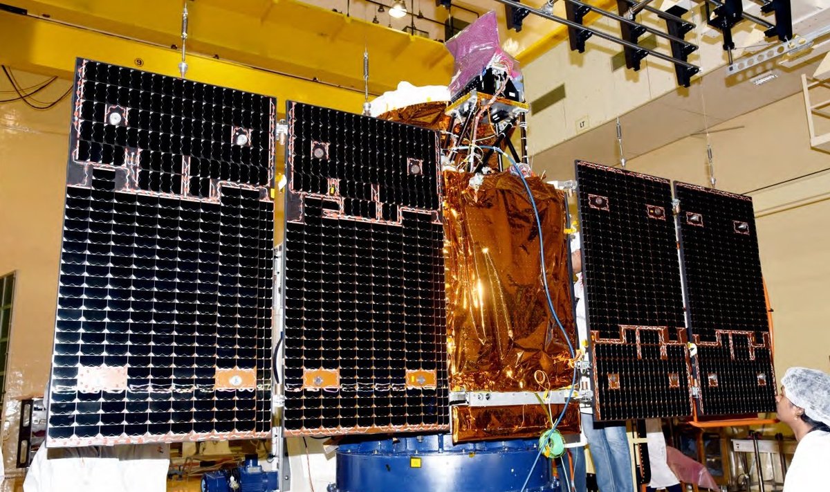 CartoSat-2E satelliit enne starti. Foto: ISRO