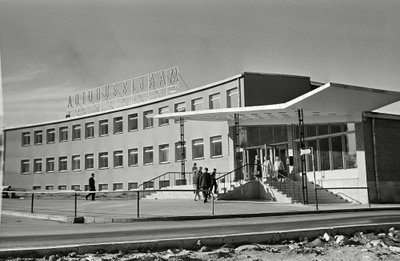 Tallinna Bussijaama esifassaad 1965. aastal