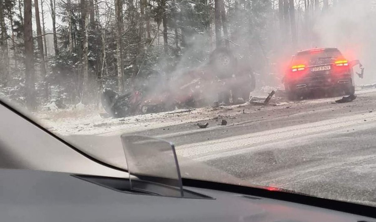 Liiklusõnnetus Märjamaal