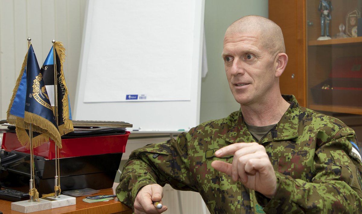 Kaitseväe juhataja kindralleitnant Martin Herem
