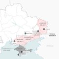 KAART | Venemaa pretendeerib 18 protsendile Ukraina territooriumist