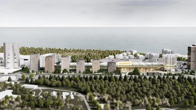 ФОТО | Вокруг ТЦ Rocca al Mare планируют построить дома высотой до 14 этажей