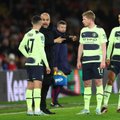 Ootamatu kaotus: ManCity jäi liigakarika veerandfinaalis alla Premier League’i viimasele klubile