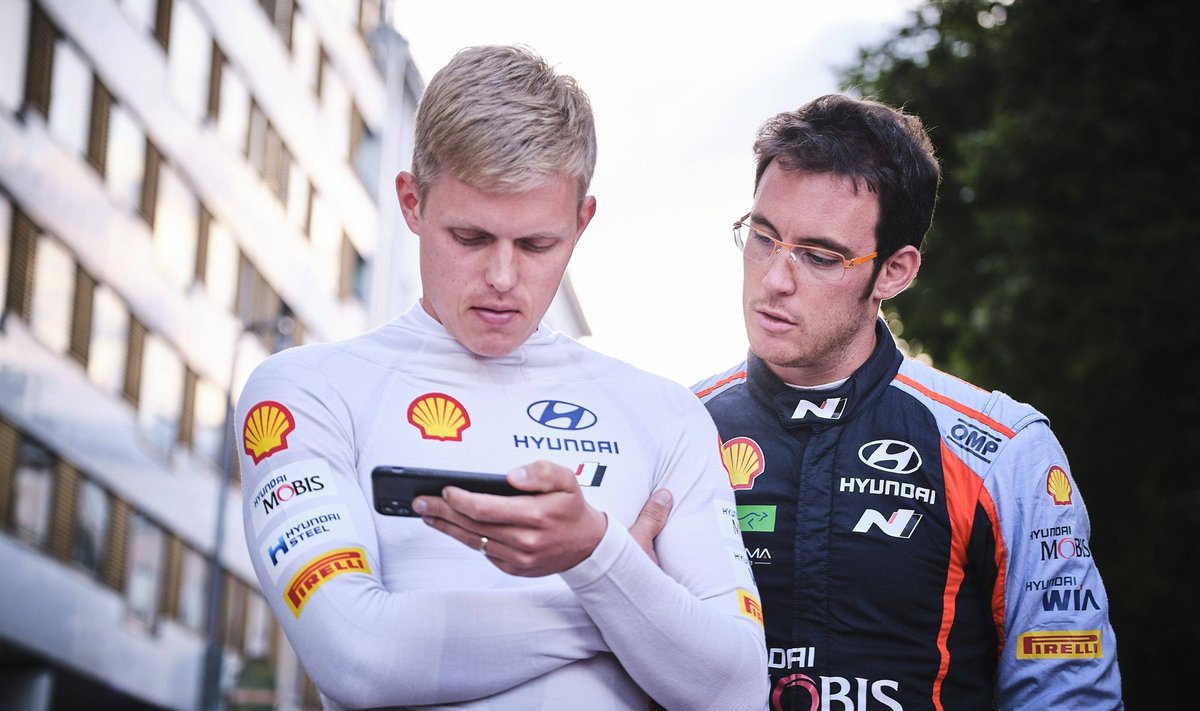 Ott Tänak ja Thierry Neuville