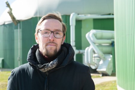 Eesti Biogaasi tegevjuht Kristjan Stroom tunnistab biojäätmete potentsiaali gaasitootmises.