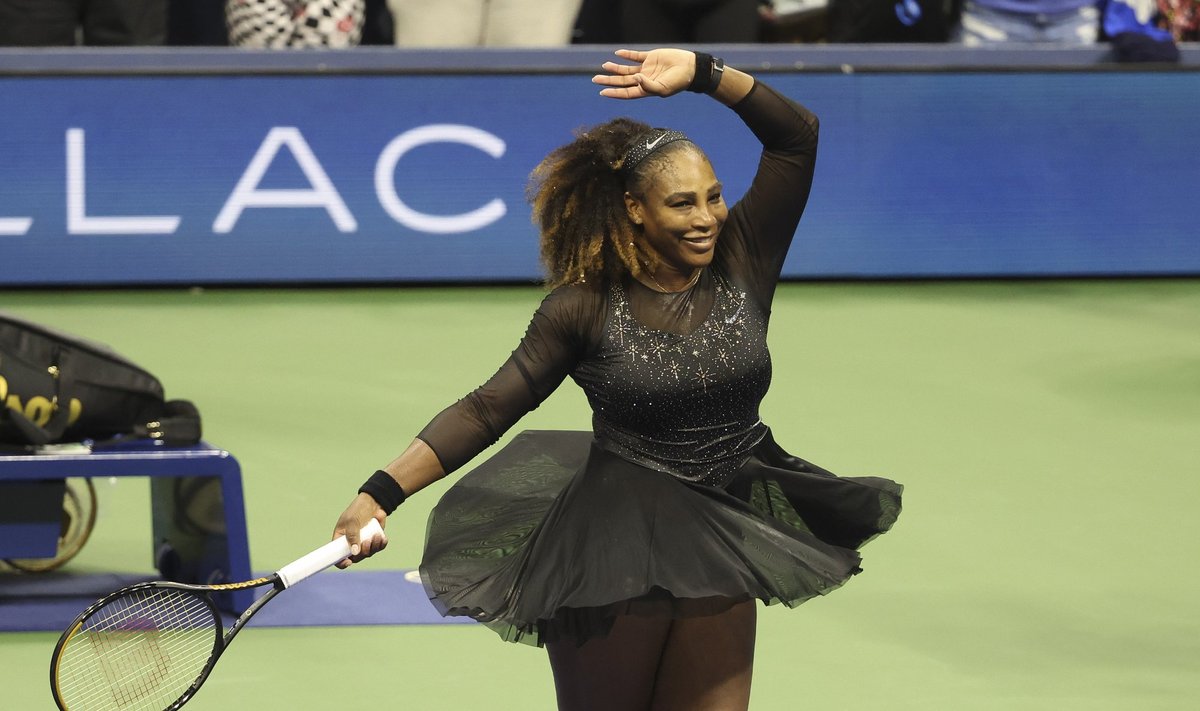 Serena Williams tänavusel US Openil.